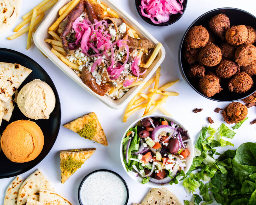 The Kebab Shop Sides And Salads Menu