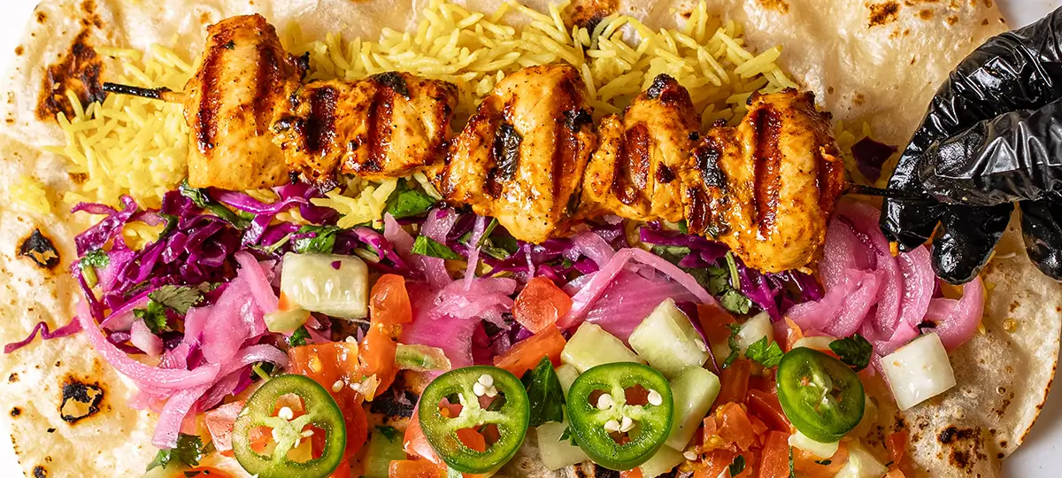 The Kebab Shop Grilled Wrap