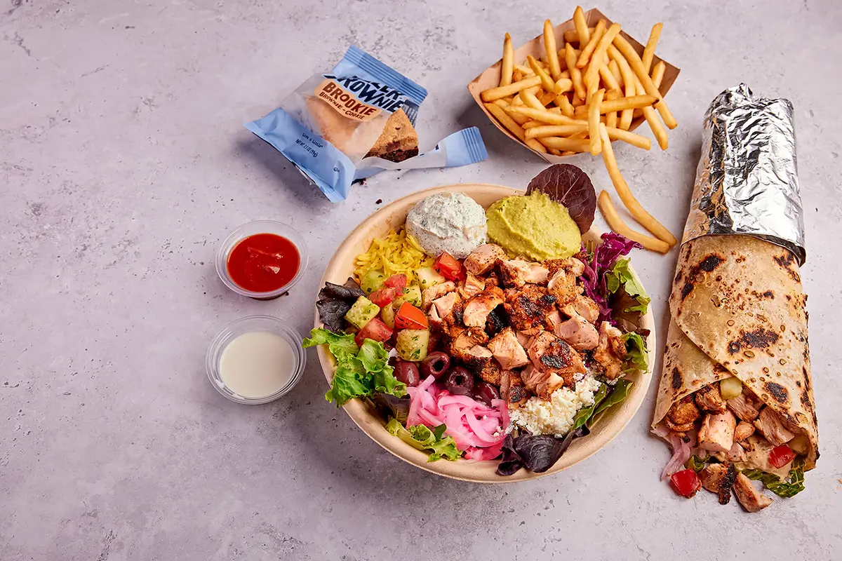 Wrap Bowl And Brownie